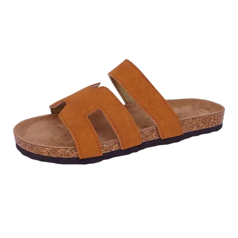 H-stijl glitterkurksandalen voor dames