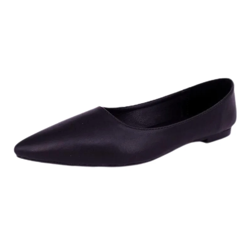 Puntige ballerinaschoenen voor dames