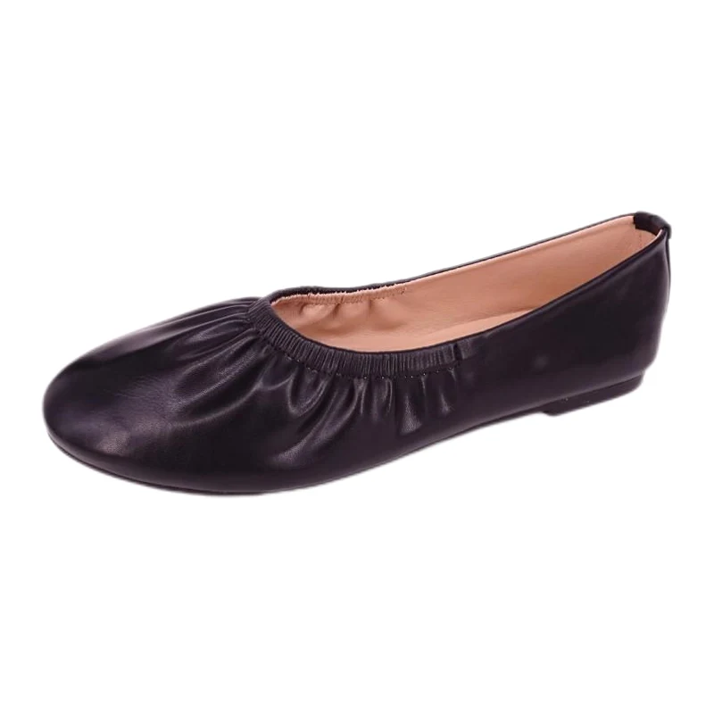 Zachte elastische ballerina-casual schoenen voor dames